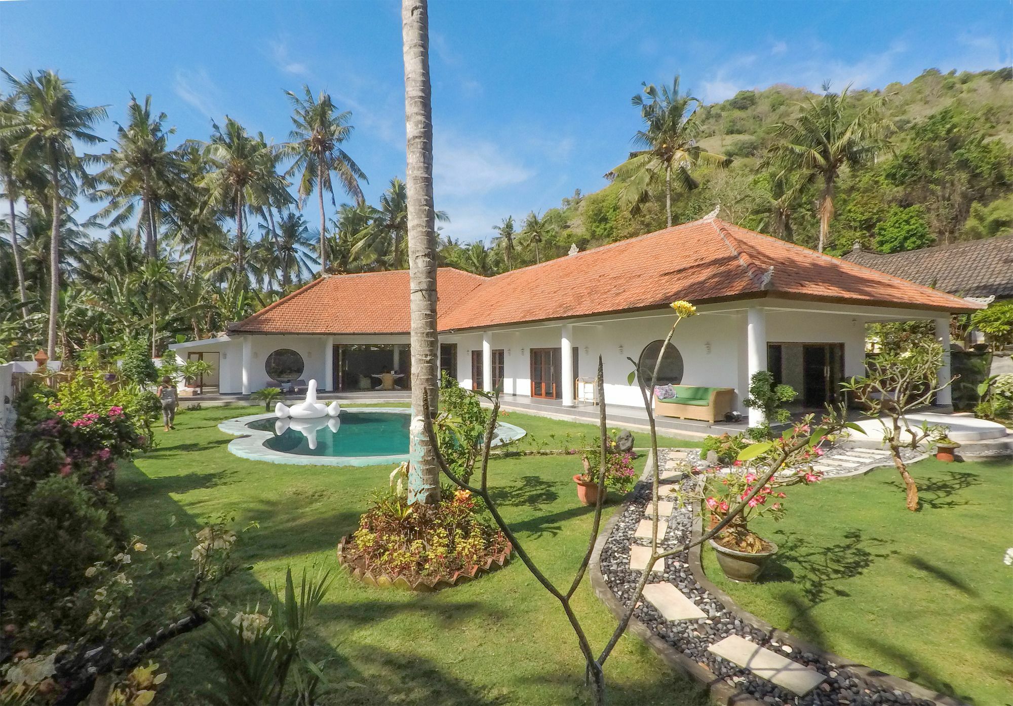 Villa Rizki Candidasa Exterior foto